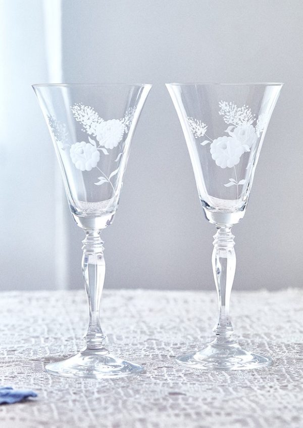 "Viktorie" White Wine Glass