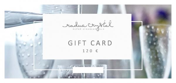 Gift card € 120