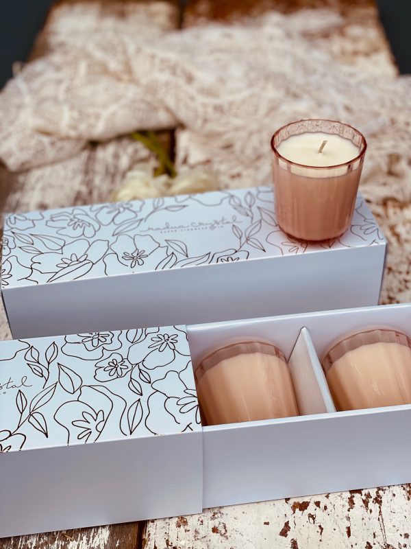 Gift box of three "Marie" or "Crystalka" mini candles - Image 16