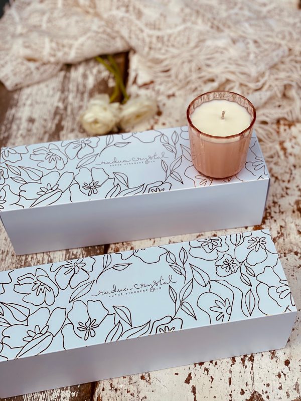Gift box of three "Marie" or "Crystalka" mini candles - Image 15