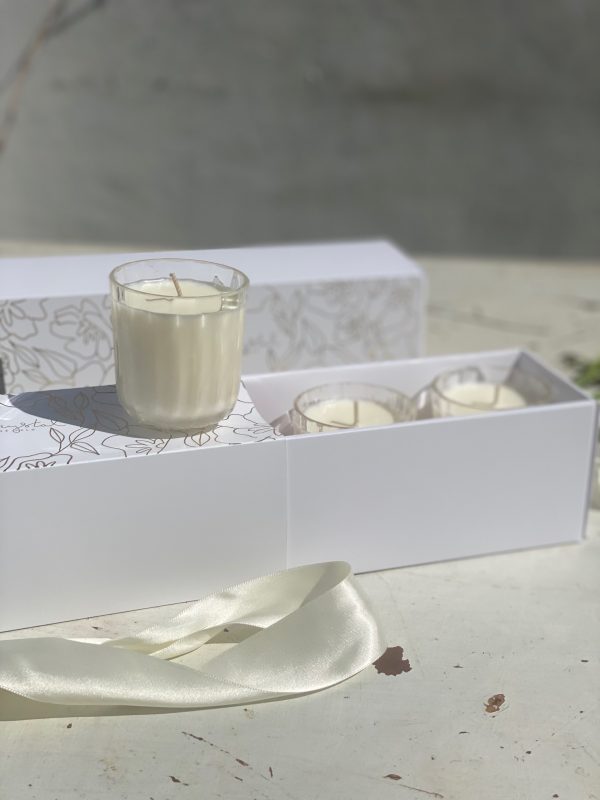 Gift box of three "Marie" or "Crystalka" mini candles - Image 14