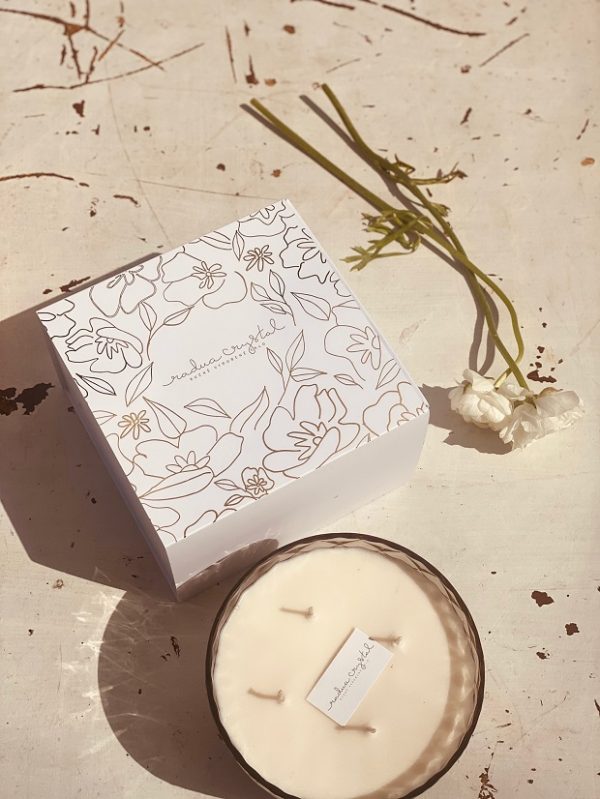 Gift box with candle/bowl - Image 9