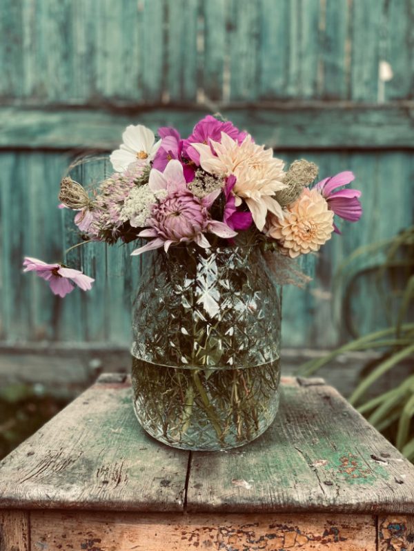 "Crystalka" Crystal Vase clear
