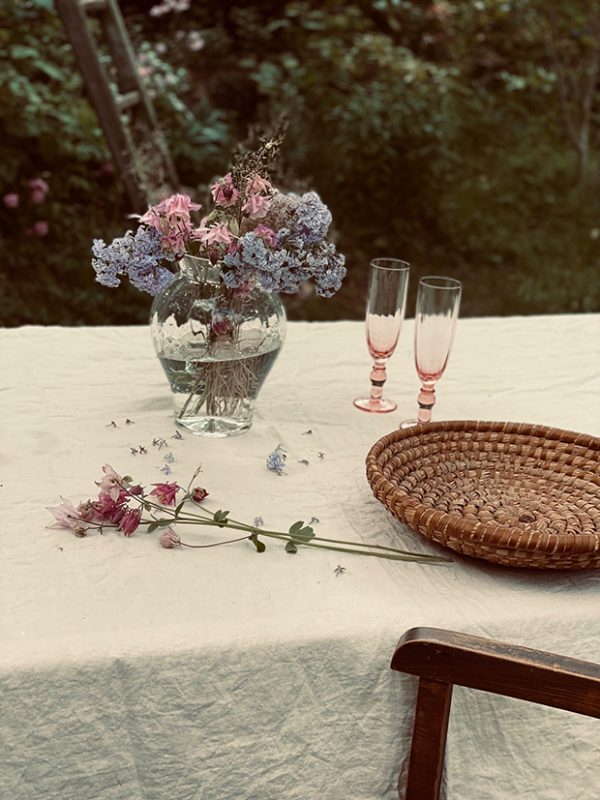 "MARIE" Glass Sect Flute rosé - Image 7