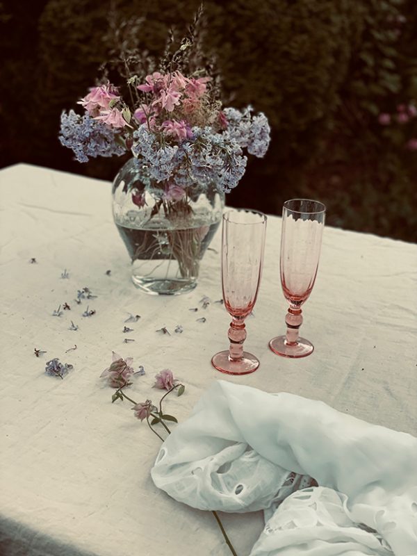 "MARIE" Glass Sect Flute rosé - Image 21